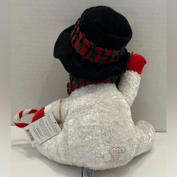 VGT Geppeddo Jack Frost Cuddle Kids Porcelain Face Doll Stuffed Toy Christmas - Picture 2 of 5